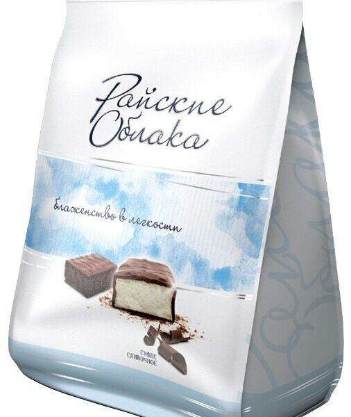 Конфеты Райские Облака суфле сливочное