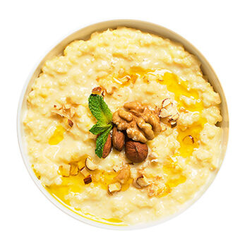 Каша пшенная молочная