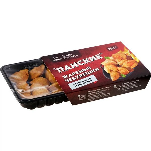 Чебурешки жареные Провит Панские с говядиной и свининой, 250г