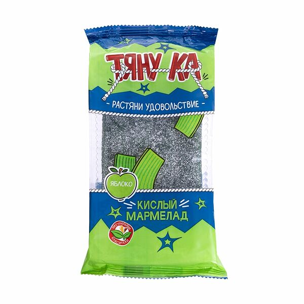 Мармелад жевательный, Тяну-Ка, яблоко, 200 г