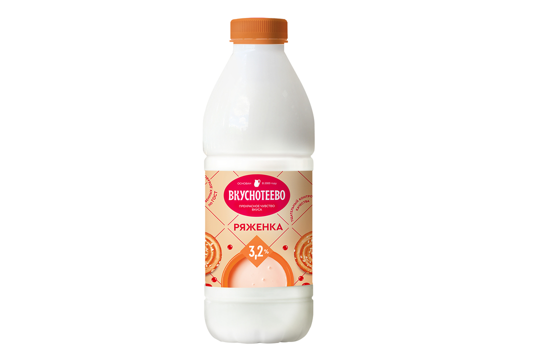 

Ряженка Вкуснотеево 3.2% 900 мл