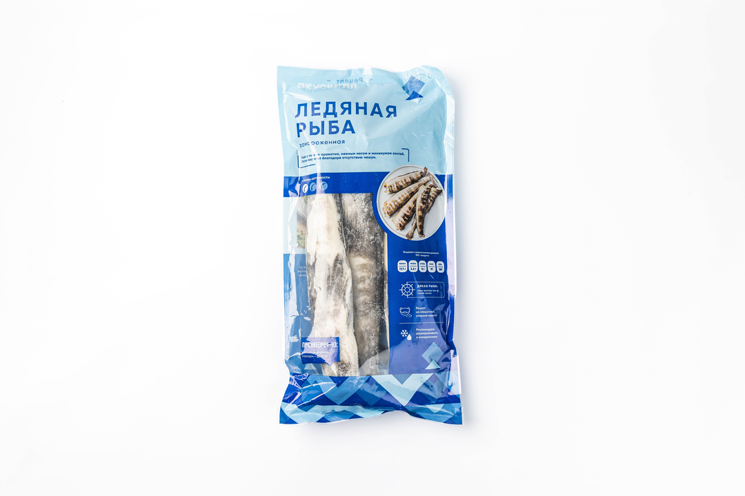 

Ледяная рыба замороженная вес