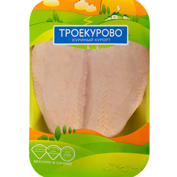 Грудка цыпленка-бройлера Троекурово, вес