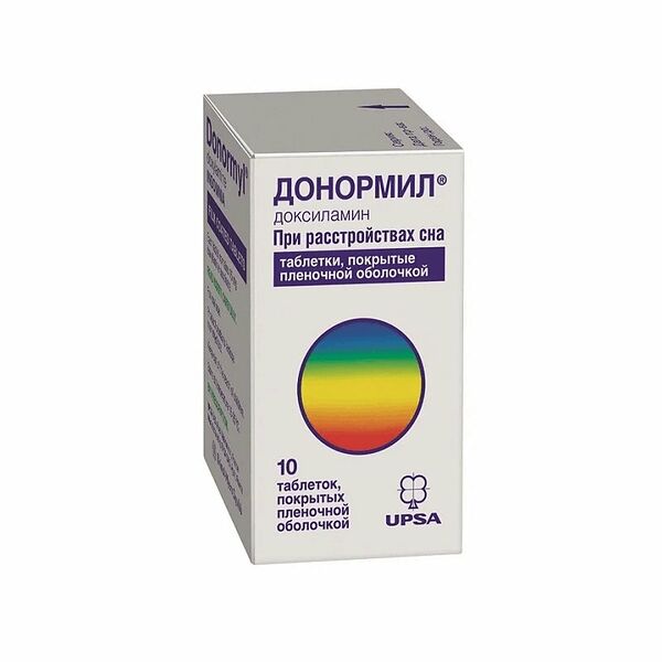 Донормил таблетки 15 мг 10 шт