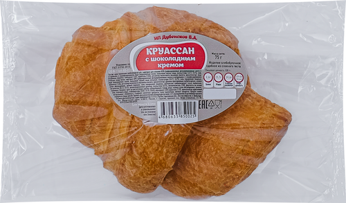 

Круассан ИП Дубенсков с шоколадным кремом 75 г
