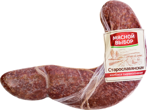 Колбаса МЯСНОЙ ВЫБОР Старославянская с/к в/у, вес