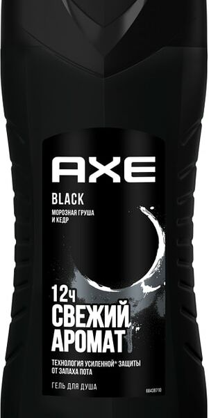 Гель для душа AXE Black Морозная груша и Кедр Свежесть 12 часов 250мл