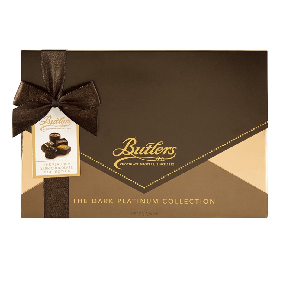 

Шоколадные конфеты Butlers The Dark Platinum Collection 210г