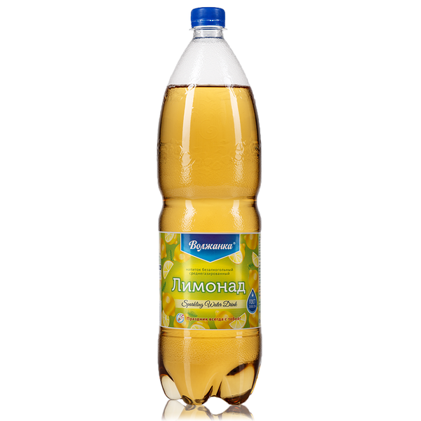 Напиток газированный Волжанка Лимонад 1,5л