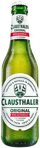 Пиво безалкогольное Clausthaler Original светлое фильтрованное 330 мл