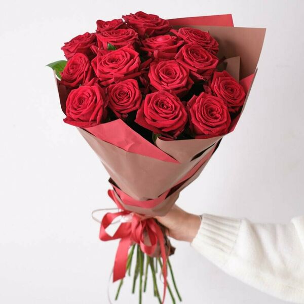 Букет из красных роз