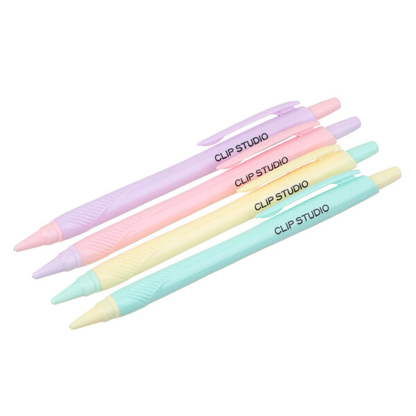 Clipstudio карандаш чернографитный механический, hb, 0,7мм, пластик, 4 цвета корпуса, в ассортименте
