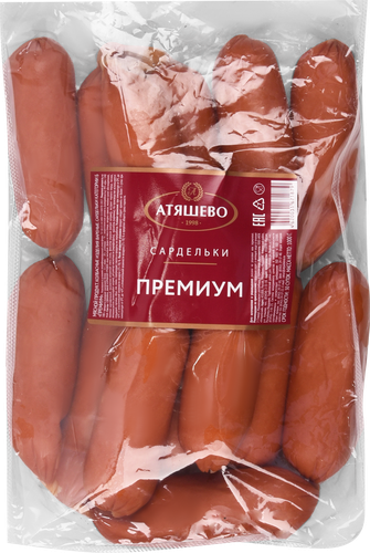 

Сардельки АТЯШЕВО Премиум