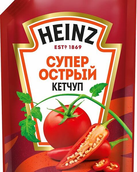 Кетчуп HEINZ Супер острый