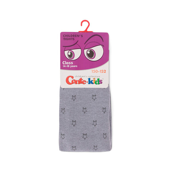 Колготки детские CONTE-KIDS CLASS  р150-152 (22)  650 светло-серый