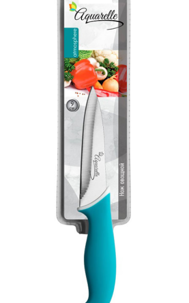 Нож овощной Atmosphere Aquarelle, 9 см в ассортименте