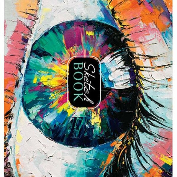 Скетчбук ПЗБМ на гребне А4, 20 л