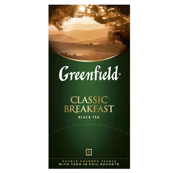 Чай черный Greenfield Classic Breakfast 25пак 50г