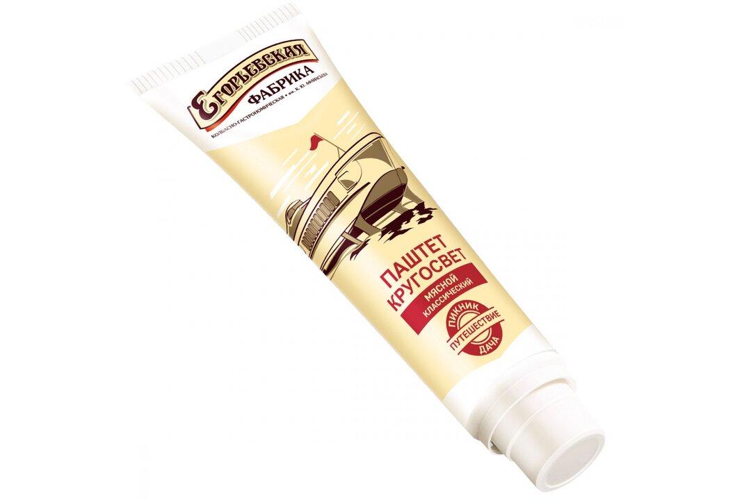 

Паштет Егорьевская КГФ Кругосвет Классический 150 г