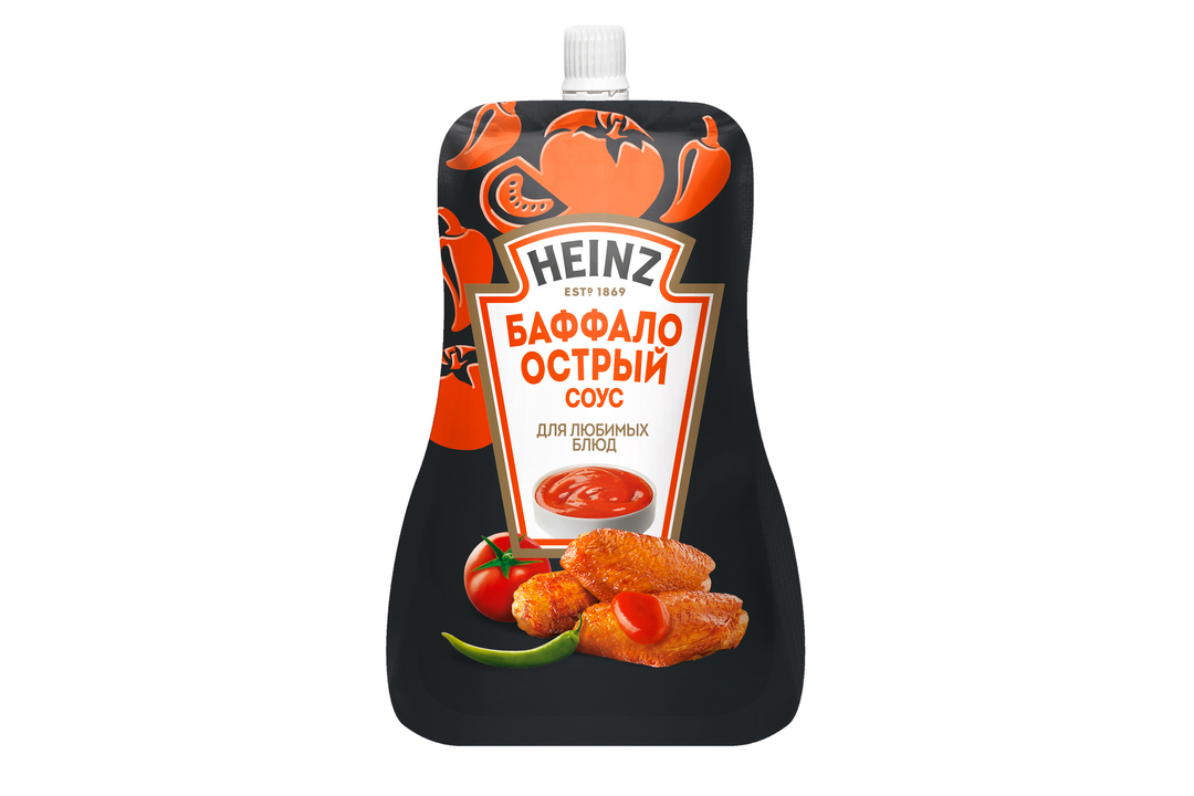 

Соус Heinz Баффало острый дой-пак