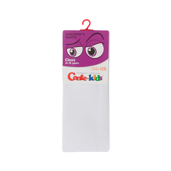 Колготки детские CONTE-KIDS CLASS  р150-152 (22)  650 белый