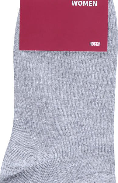 Носки женские INWIN р. 38–40, цвет серый меланж