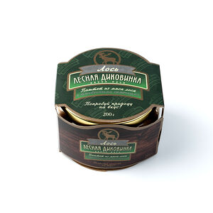 Паштет из мяса лося Лесная диковинка с тыквенными семечками