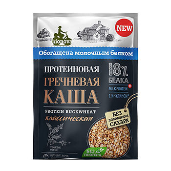 Каша протеиновая Bionova Гречневая классическая
