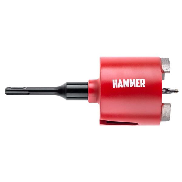 Коронка по бетону Hammer Flex, алмазная, 82 мм, SDS+