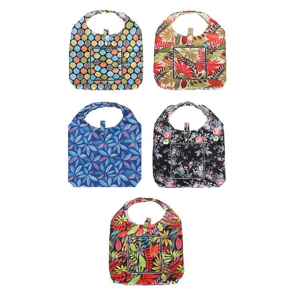 Vetta сумка хозяйственная складная 43х63см до 8 кг полиэстер 5 дизайнов в ассортименте