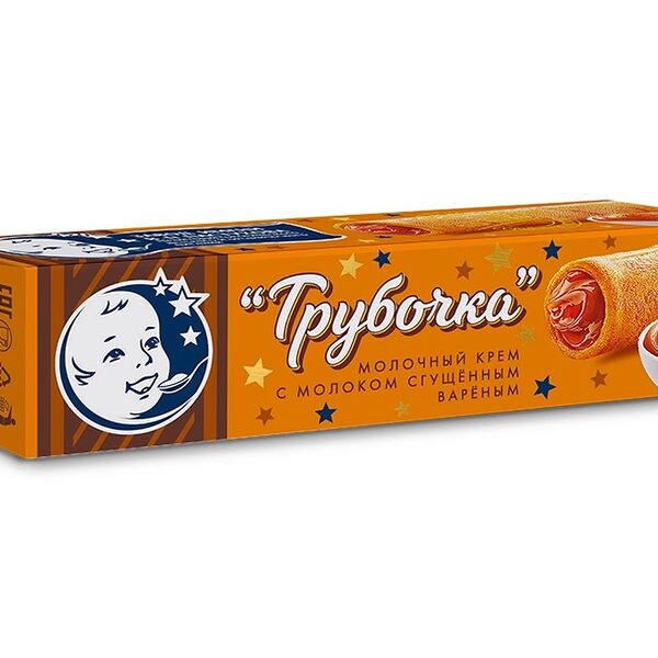 Трубочка В.П. Пастухов с вареным сгущенным молоком 30 г