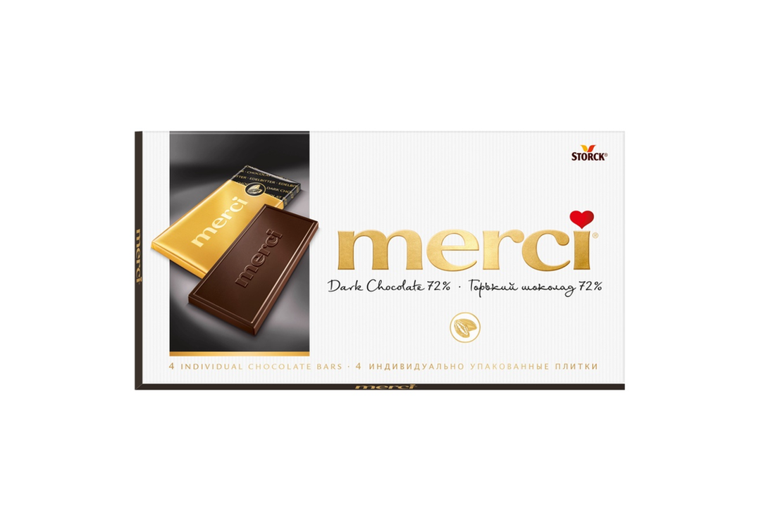 

Шоколад Merci горький 72% какао 100 г