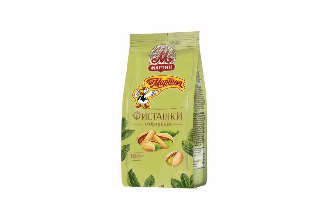 

Фисташки от Мартина обжаренные отборные неочищенные с солью 100 г