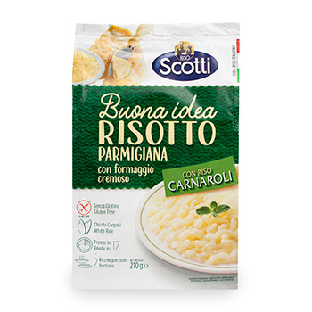 

Ризотто Riso Scotti Risotto Parmigiana с сыром пармезан 210 г