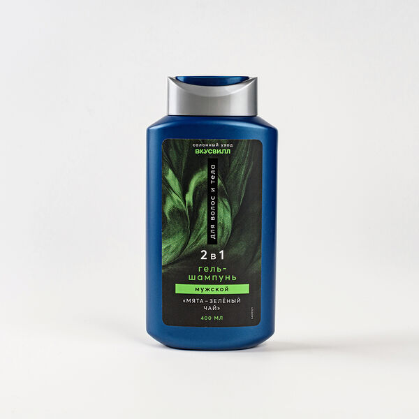 Гель-шампунь для волос и тела 2в1 мужской 