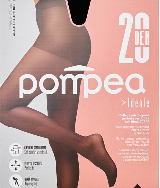 Колготки Pompea Ideale 20 den Nero Размер 1-2
