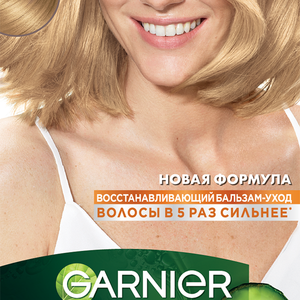 Garnier Стойкая питательная крем-краска для волос Color Naturals, оттенок 9 Ваниль