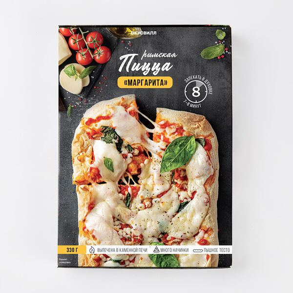 Пицца римская Вкусвилл Маргарита Айс