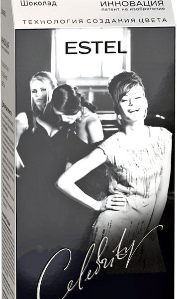 Краска-уход для волос Estel Celebrity 5/7 шоколад 140 мл