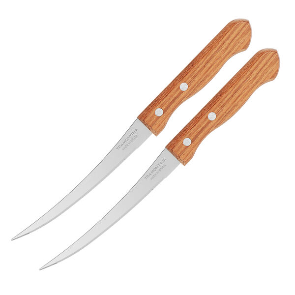 Tramontina dynamic нож для томатов 12.7см, 2шт. на блистере, 22327/205