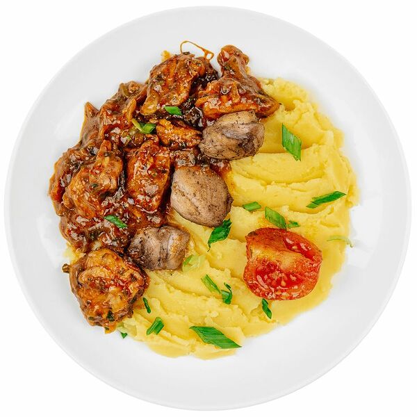 Чахохбили из курицы с картофельным пюре Шеф Перекрёсток, 250 г