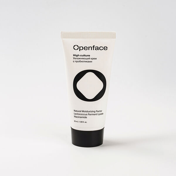 Крем увлажняющий для лица с пробиотиками High Culture, Openface, 50 мл