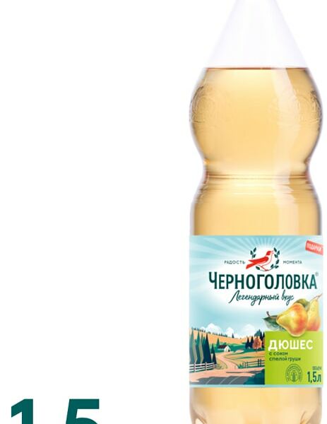Напиток Черноголовка Дюшес 1.5л