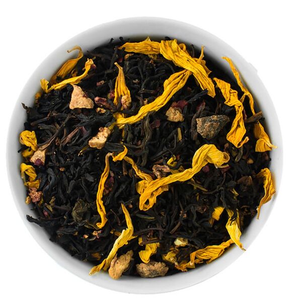 Клюква с персиком