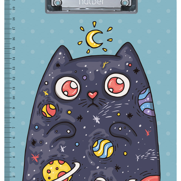 Папка-планшет Hatber А5 с зажимом