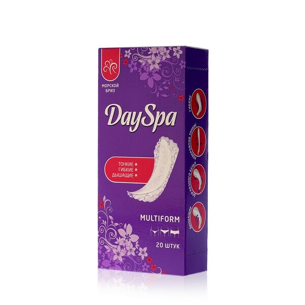Ежедневные прокладки Day Spa мультиформ 