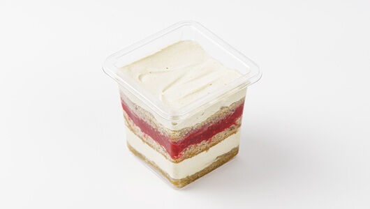 Трайфл Матча-малина