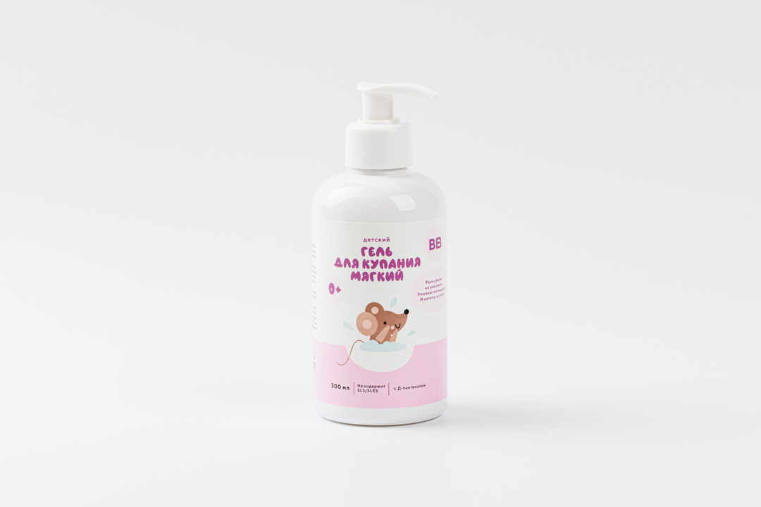 

Гель детский для купания мягкий 0+ 300 мл