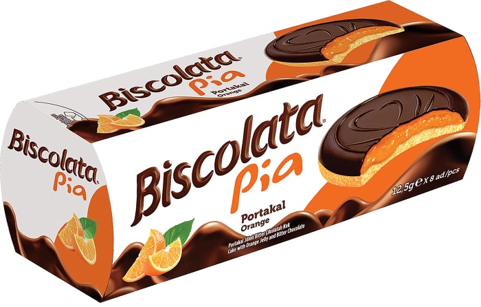 

Печенье Biscolata Pia с апельсиновой начинкой 100 г