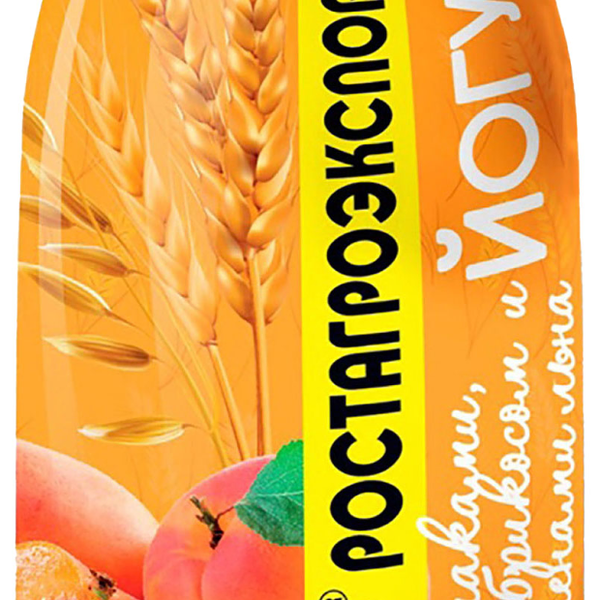 Йогурт Ростагроэкспорт абрикос-лён-злаки 2,5%